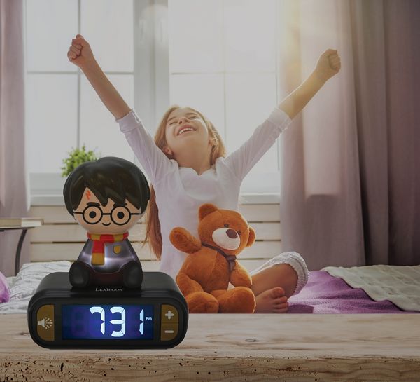 Produktbild: Digitaler Wecker mit Harry Potter 3D-Nachtlicht