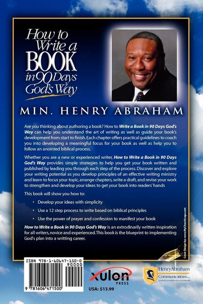 Produktbild: How to Write a Book in 90 Days God's Way