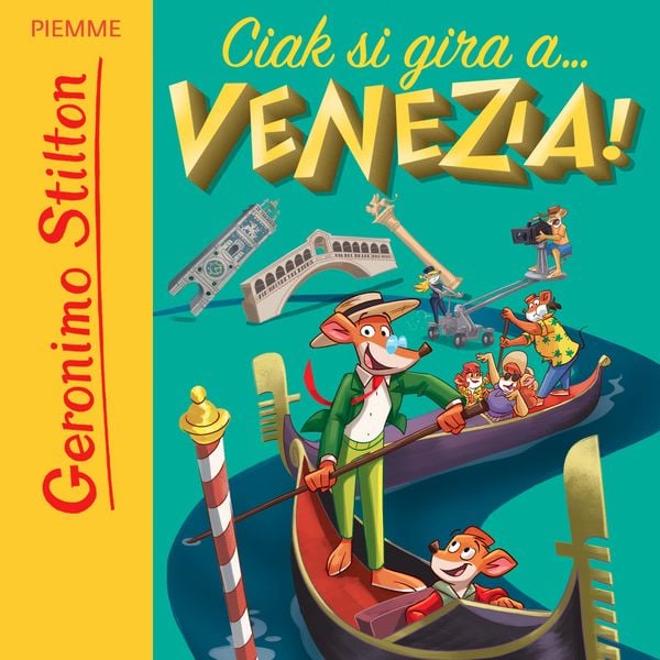 Ciak si gira a... Venezia! - Geronimo Stilton, Audio, 9788858552339