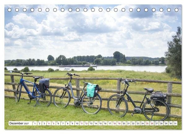 Produktbild: Radland Deutschland - Niederrhein (Tischkalender 2027 DIN A5 quer), CALVENDO Monatskalender