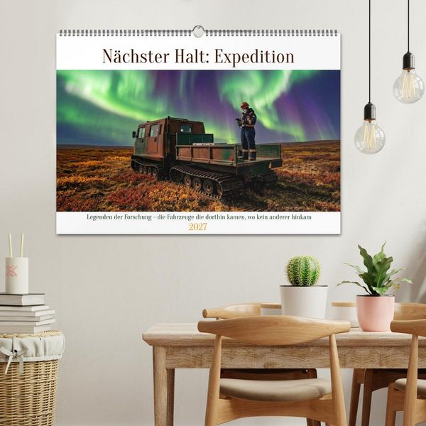 Produktbild: N&auml;chster Halt: Expedition (Wandkalender 2027 DIN A2 quer), CALVENDO Monatskalender