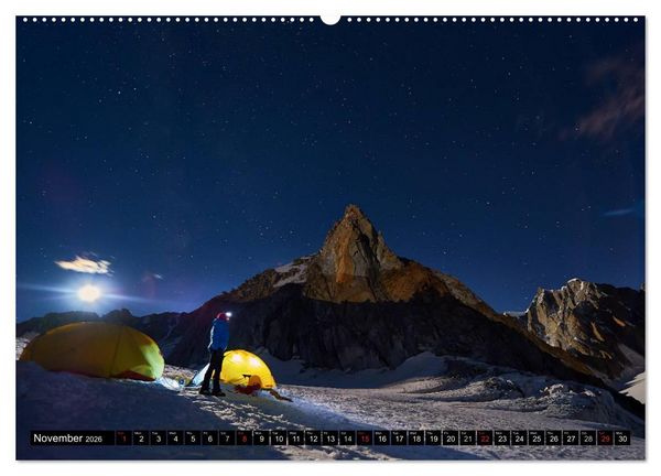 Produktbild: Magical Night Skies (High Quality Premium Wall Calendar 2026 DIN A2 landscape),CALVENDO 12 Month Wall Calendar