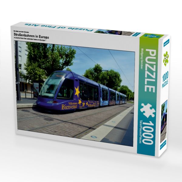 Produktbild: CALVENDO Puzzle Ein Motiv aus dem Kalender Stra&szlig;enbahnen in Europa 1000 Teile Puzzle quer | 1000 Teile Lege-Gr&ouml;&szlig;e 64 &times; 48 cm Foto-Puzzle f&uuml;r gl&uuml;ckliche Stunden