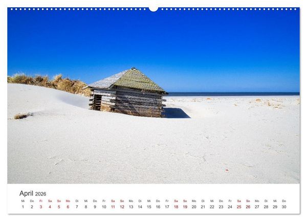Produktbild: Amrum - Perle der Nordsee (hochwertiger Premium Wandkalender 2026 DIN A2 quer), Kunstdruck in Hochglanz
