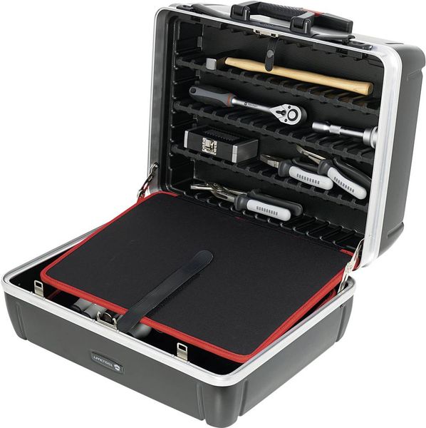 Produktbild: TOOLCRAFT 405401 Universal Werkzeugkoffer unbest&uuml;ckt (L x B x H) 505 x 440 x 280mm