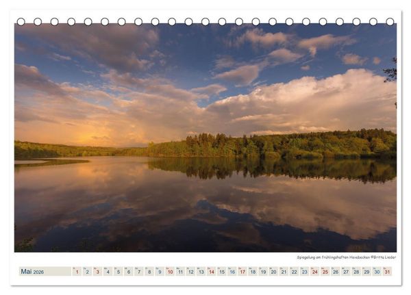 Produktbild: M&ouml;hnesee - das westf&auml;lische Meer (Tischkalender 2026 DIN A5 quer), CALVENDO Monatskalender