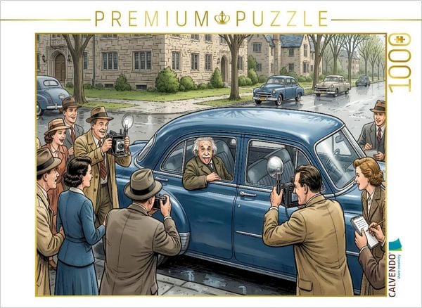 CALVENDO Puzzle 1951 Der berühmteste Schnappschuss der Welt | 1000 Teile Lege-Größe 64 × 48 cm Foto-Puzzle für glückliche Stunden