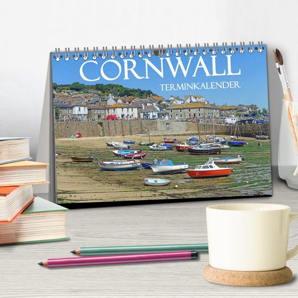 Produktbild: Cornwall. Terminkalender (Tischkalender 2026 DIN A5 quer), CALVENDO Monatskalender