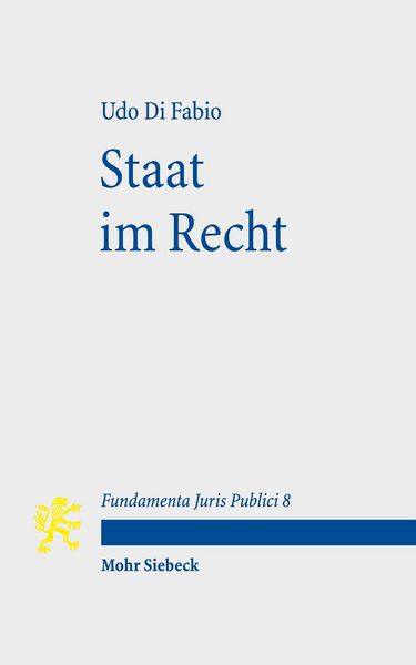 Produktbild: Staat im Recht