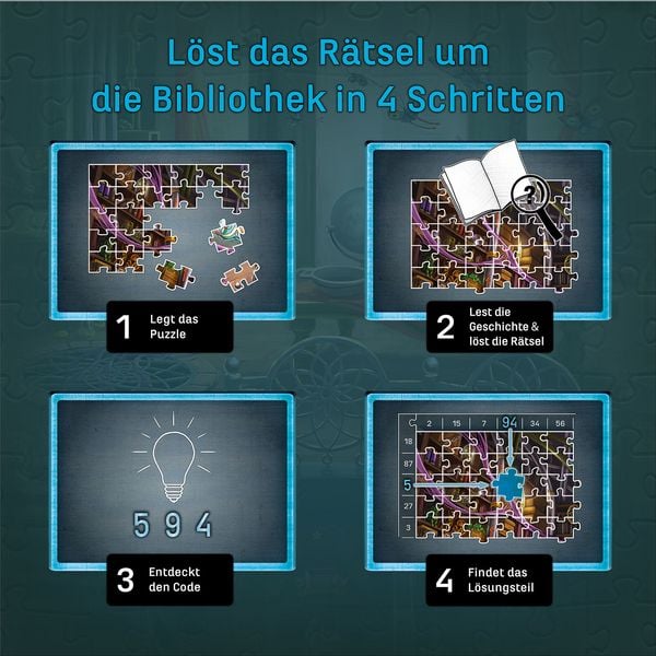 Produktbild: EXIT&reg; Puzzle Die Bibliothek der Tr&auml;ume
