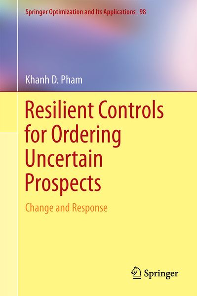 Produktbild: Resilient Controls for Ordering Uncertain Prospects