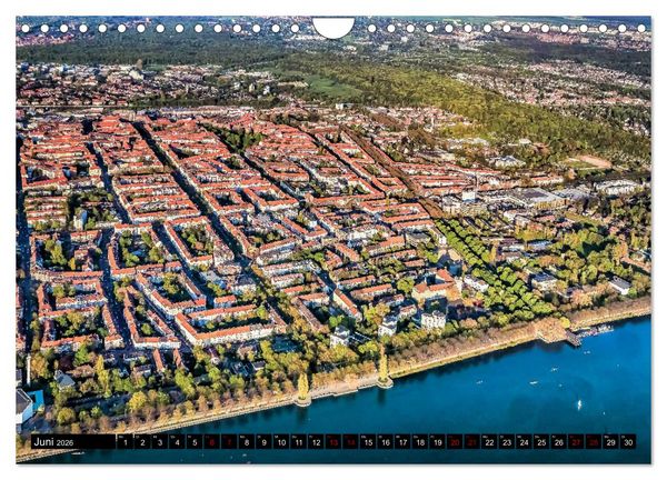 Produktbild: Hannover - Luftige Einblicke (Wandkalender 2026 DIN A4 quer), CALVENDO Monatskalender