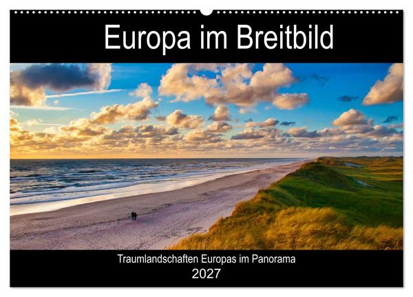 Produktbild: Europa im Breitbild (Wandkalender 2027 DIN A2 quer), CALVENDO Monatskalender