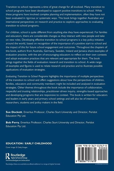 Produktbild: Evaluating Transition to School Programs