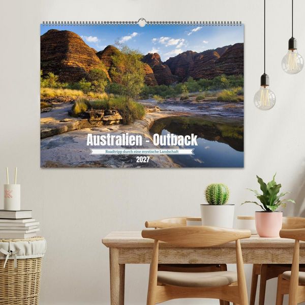 Produktbild: Roadtrip durchs Outback &ndash; Australiens wilde Seele (Wandkalender 2027 DIN A2 quer), CALVENDO Monatskalender
