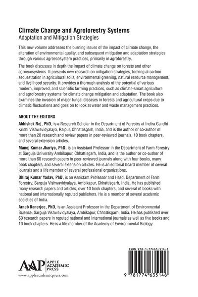 Produktbild: Climate Change and Agroforestry Systems