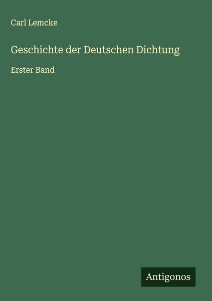 Produktbild: Geschichte der Deutschen Dichtung