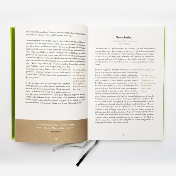Produktbild: Das 6-Minuten-Tagebuch (limone)