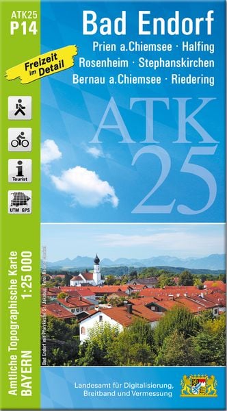 Produktbild: ATK25-P14 Bad Endorf (Amtliche Topographische Karte 1:25000)