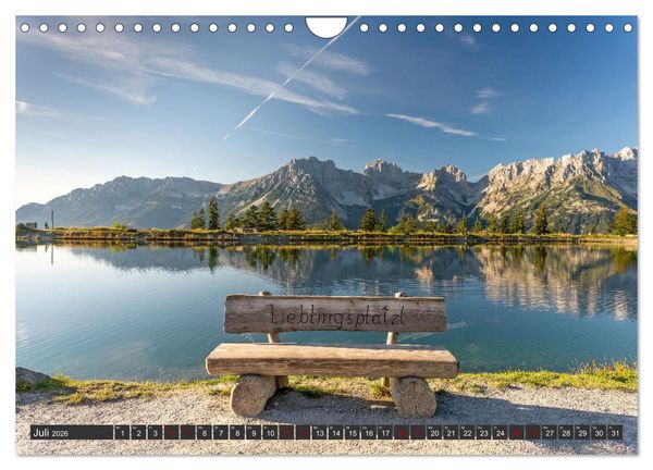 Produktbild: Seen in &Ouml;sterreich (Wandkalender 2026 DIN A4 quer), CALVENDO Monatskalender