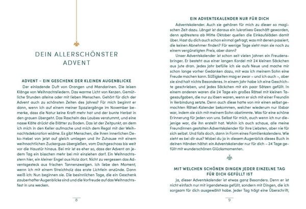Produktbild: Dein Advent - 24 Gl&uuml;cksmomente nur f&uuml;r dich