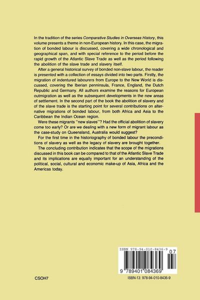 Produktbild: Colonialism and Migration; Indentured Labour Before and After Slavery
