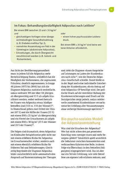 Produktbild: Meine Adipositas-OP. Magenverkleinerung, Magenband, Bypass & Co.