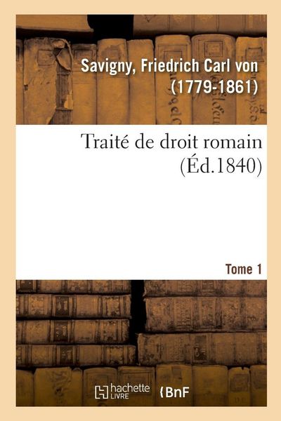 Produktbild: Trait&eacute; de droit romain. Tome 1