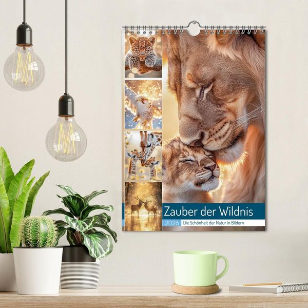Produktbild: Zauber der Wildnis (Wandkalender 2026 DIN A4 hoch), CALVENDO Monatskalender