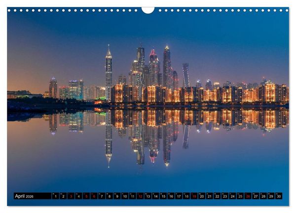 Produktbild: DUBAI - 2026 (Wandkalender 2026 DIN A3 quer), CALVENDO Monatskalender