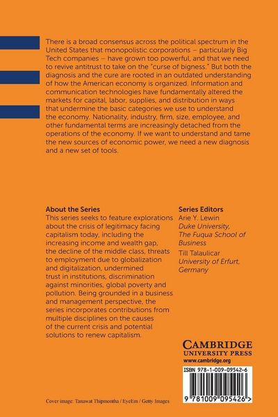 Produktbild: Taming Corporate Power in the 21st Century