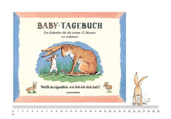 Produktbild: Baby-Tagebuch. Wei&szlig;t du eigentlich, wie lieb ich dich hab?