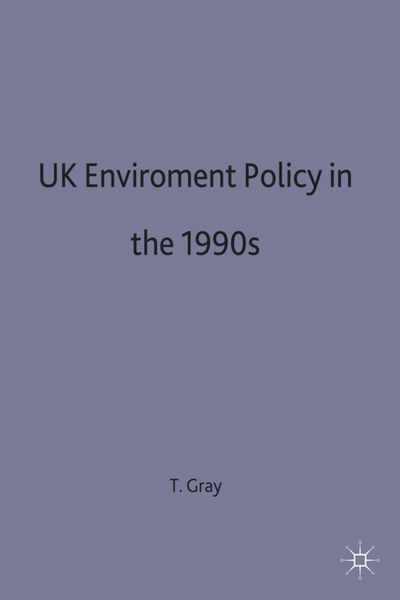 Produktbild: UK Environmental Policy in the 1990s