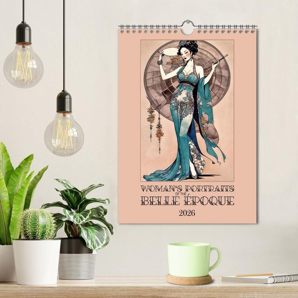 Produktbild: Women's Images of the Belle &Eacute;poque (Wall Calendar 2026 DIN A4 portrait), CALVENDO 12 Month Wall Calendar