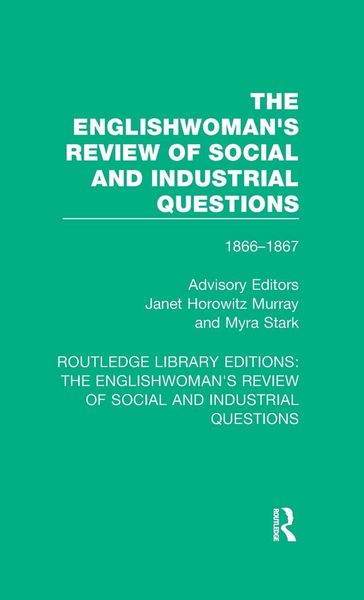 Produktbild: The Englishwoman's Review of Social and Industrial Questions