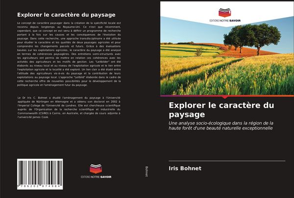 Produktbild: Explorer le caract&egrave;re du paysage