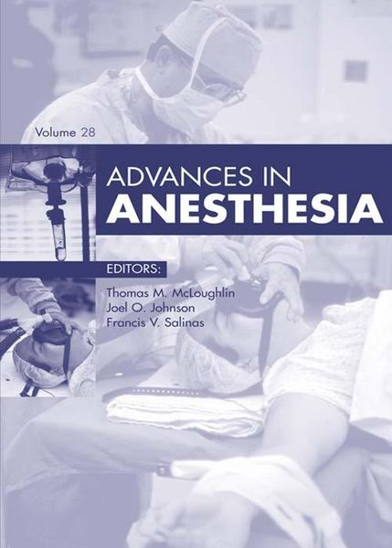 Produktbild: Advances in Anesthesia 2011