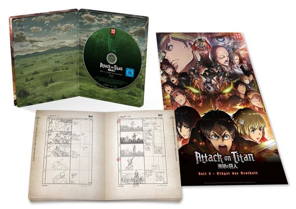 Attack on Titan - Anime Movie Teil 2: Flügel der Freiheit von Tetsuro Araki - DVD | Thalia Attack on Titan - Anime Movie Teil 2: Flügel der Freiheit von Tetsuro Araki - DVD | Thalia