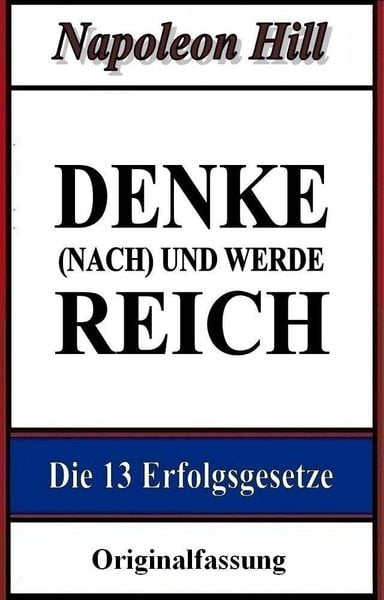 Produktbild: Denke (nach) und werde reich