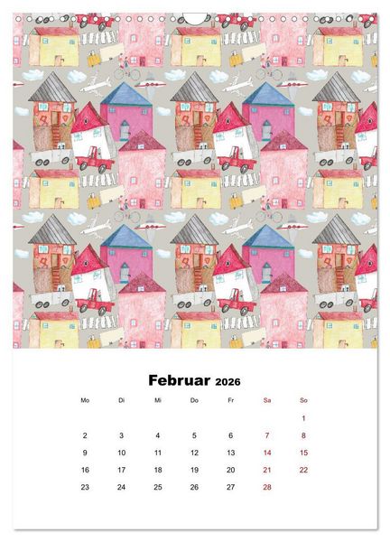 Produktbild: MUSTERMACKE (Wandkalender 2026 DIN A3 hoch), CALVENDO Monatskalender