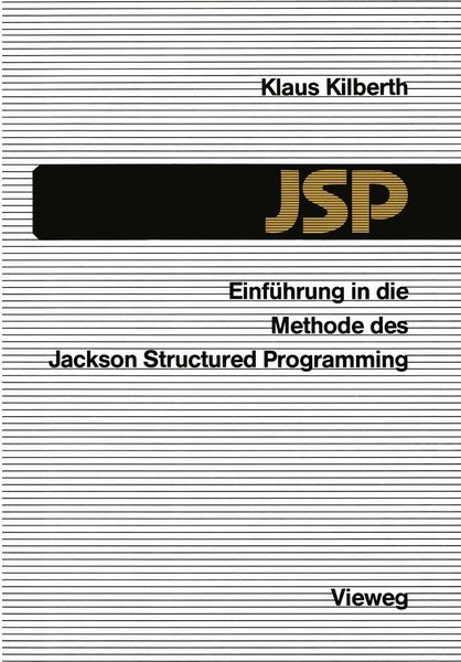 Produktbild: Einf&uuml;hrung in die Methode des Jackson Structured Programming (JSP)