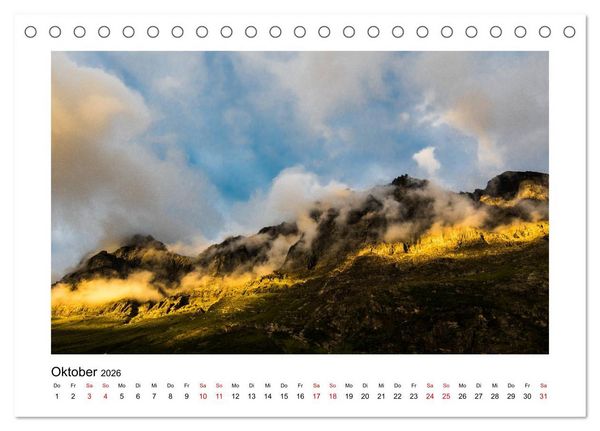 Produktbild: Norwegen - Faszinierende Welt der Fjorde (Tischkalender 2026 DIN A5 quer), CALVENDO Monatskalender