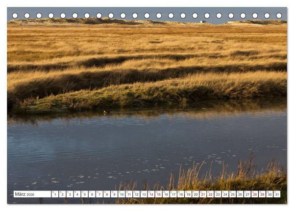 Produktbild: ST. PETER ORDING Strand und Meer (Tischkalender 2026 DIN A5 quer), CALVENDO Monatskalender