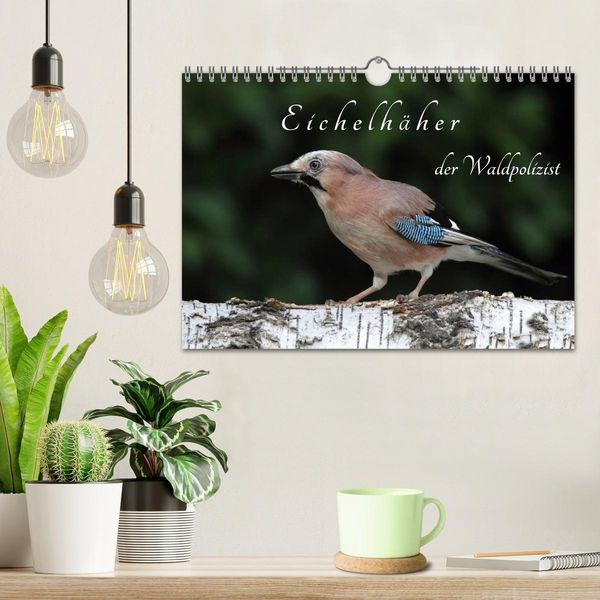 Produktbild: Eichelh&auml;her der Waldpolizist (Wandkalender 2026 DIN A4 quer), CALVENDO Monatskalender