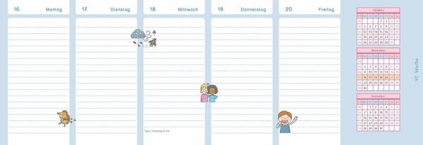 Produktbild: Der Wochen-Tischkalender f&uuml;r das Kita-Jahr 2026/2027