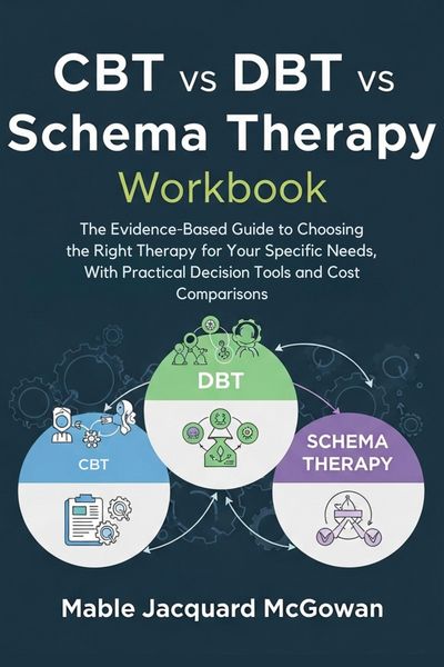 Produktbild: CBT vs DBT vs Schema Therapy Workbook