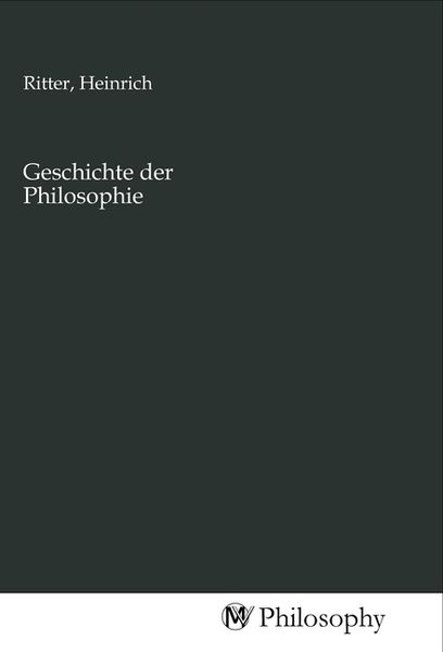 Produktbild: Geschichte der Philosophie