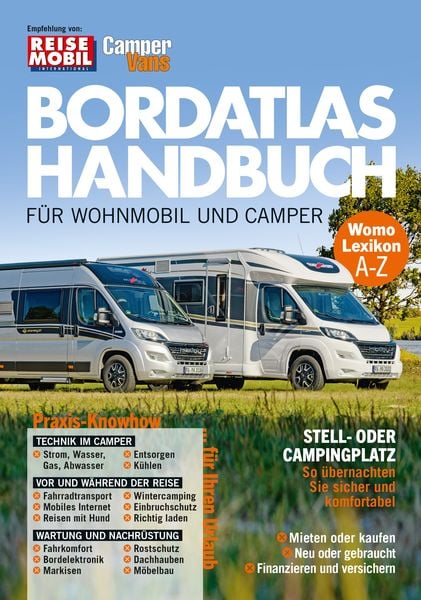 Bordatlas Handbuch für Wohnmobil und Camper, Taschenbuch von , Dolde Medien, 978-3-948979-01-0