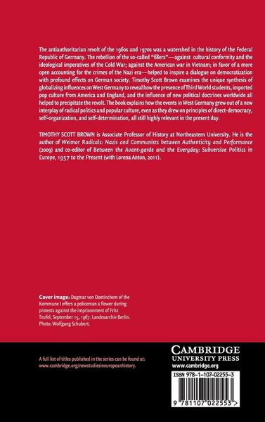 Produktbild: West Germany and the Global Sixties