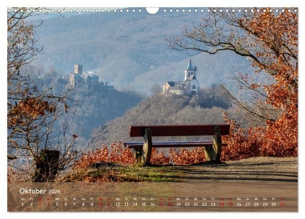 Produktbild: Heimat - Zwischen Rhein und Lahn (Wandkalender 2026 DIN A3 quer), CALVENDO Monatskalender